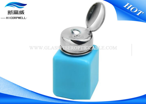 Blaues Faser-Prüfungs-Werkzeug-Alkohol-Zufuhr-Flasche 250ml 120ml 180ml HDPE