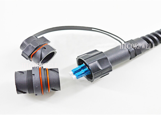 ODVA-Faser-Optikflecken verkabelt Mini-mechanischen Widerstand Sc LC APC UPC IP67