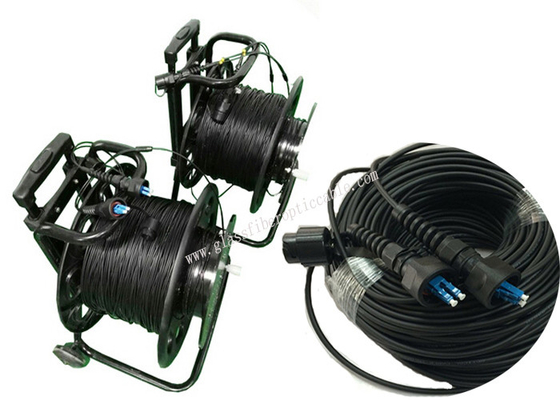 Konformer Stecker ODVA zu x-Schnittstelle auf taktischem Kabel mit 4.5mm bis 7.0mm Od