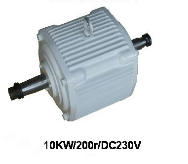 Horizontaler Wellen-Magnet PMG-Generator 10KW 200 U/min AC230V Dreiphasen-Wechselstrom