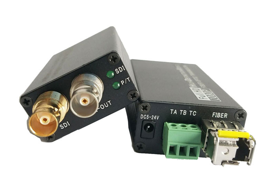 Mini-3G/HD - SDI zum Faser-Medien-Konverter mit Tally-Funktions-Größe 110*40*20mm