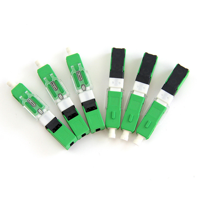 Faser-Optikkomponenten UPC des Monomode--ESC250D blau oder grüne Optikart des Faser-schnelle Verbindungsstück-APC