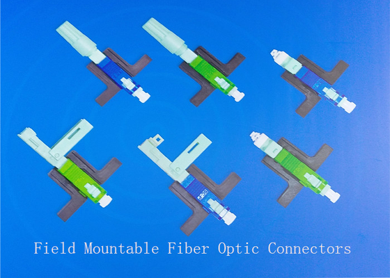Verbindungsstück-Stoß-Art Inspektions-Faser-schnelles Optikverbindungsstück Ftth schnelle Sc-APC