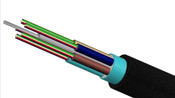 Angeschwemmtes loses Leuchtröhre-Glasfaser-optisches Kabel für Kommunikation