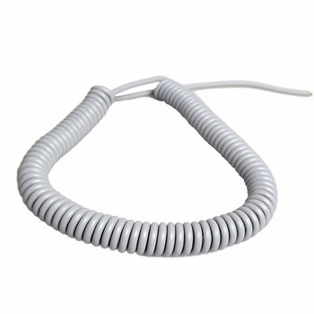 Jacke PU 4M Telefone Spiral Cable für elektronische Ausrüstung