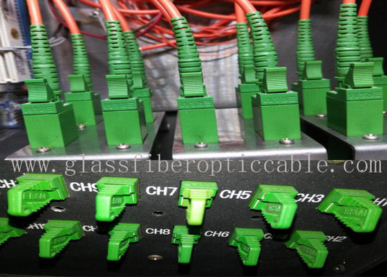 0.9mm 2.0mm 3.0mm Faser-Optikflecken-Kabel mit E2000 Verbindungsstück Sc APC UPC