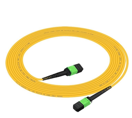 Kabel-Buchsen-Pullover 2m (6ft) OS2 9/125 der Faser-Optik-MPO 24 Kern-Monomode-