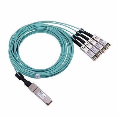 aktives optisches 10m HDMI Kabel QSFP+ 40G AOC zu Iec 60794 Ausbruch 4x10G SFP+