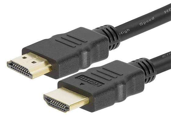 Gold überzog HDMI, das zum männlichen Kabel 3D 1080P 2160P 4K 1M 1.5M 2M 3M 5M 10M 15M 20M 25M männlich ist
