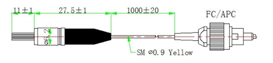 Koaxialer Dioden-Laser gegen 1553 Nanometer FP (bei 25°C) mit TECHNISCHER und s-Art Version
