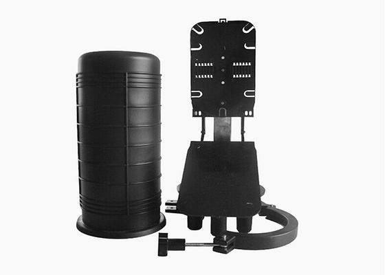 Qualität  Dome Type Joint Closure Fiber Optic 12 Cores To 96 Cores 3 Inlets And 3 Outlets Fabrik