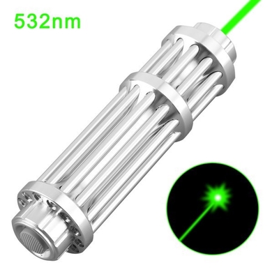 Hochleistungsgrüner 1MW 532nm Laserpointer Militar Burning Beam Light