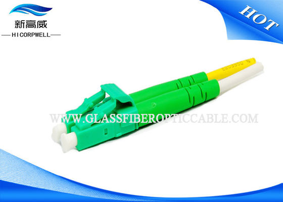 LC APC Verbindungsstück-Verbindungskabel-Kabel-niedrige Einfügungsdämpfung der Faser-Optikkomponenten-3.0MM DX