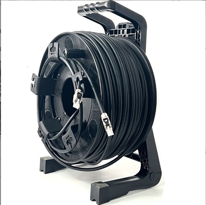Bühnenrückziehbare 80M 100M Cat6 Cat5 vorgefertigte Kabelnetzwerk Kabel Wicklung Trommel für Video-Audio