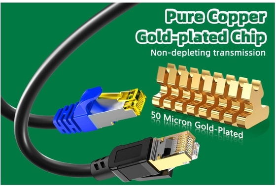 Portable 4 Way FTP RJ45 Cat5e Ethernet Kabel mit Spirale Rack Bühne Video Audio Perform Netzwerksteuerungskabel