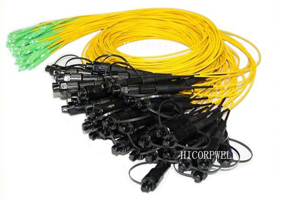 Mini-Sc-Faser-Optikflecken-Kabel fertigten Verbindungsstücke mit HW-Geräten besonders an