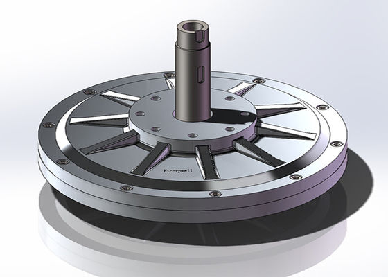 0.3kW Niedrigdrehzahl (200 Drehzahl) Niedrigdrehmoment Axialflux Permanent Magnet Generator mit Innenrotor (Achtrotation, Schale feste Drähte aus der Schale Permanent Magnet Generator Motor