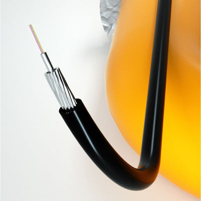 Glasfaser 2 Kerne Teflon-Ölbohrung Hochtemperaturoptische Kabel und hochtemperaturbeständige Detektionssensoren Temperaturmessoptische Fasern für Ölbohrung