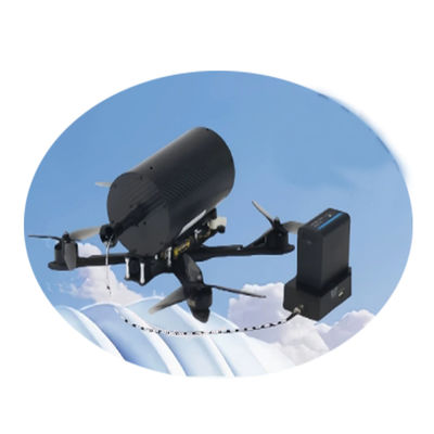 FPV-Drohne mit Glasfaser