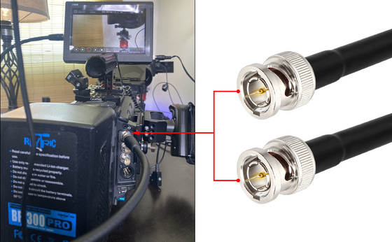 Übertragungskabel 3G 12G HDM1 SDI Mini 3G SDI Video Micro Konverter mit USB-Stromversorgung HDM1 Umschalter auf SDI Koaxialkabel für Videoanwendungen