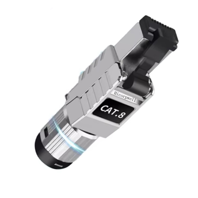 Ethernetkabel 100m 30M 50M Cat6 CAT8 SFTP Jumperkabel Goldplattiert RJ45 Stecker Cat8 Ethernetkabel