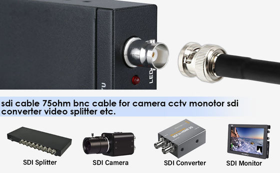 Mini 3G SDI Video Mikrokonverter mit USB-Leistung HDM1 Switcher Broadcasting Kabel 3G 12G HDM1 SDI 4G