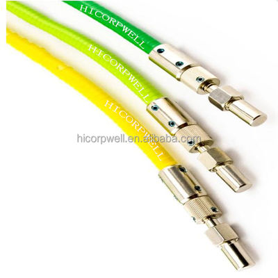 D80 Fiber Cable with 200μm to 800μm Core Diameters Featuring Sapphire and Air Gap Protection and Precisely Polished Connectors