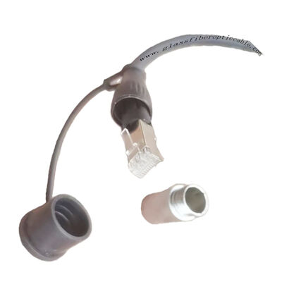 Ventilator-zu-Ventilator Ethercon RJ45 Taktisches Ethernet 4CH Audio Multicore Netzwerkkabel Extender Winding Drum Kompatibel mit WiFi 4G 3G