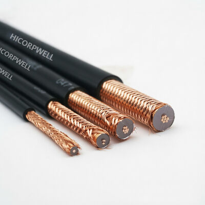 SYC50-3/5/7/9 50 Ohm Low Loss High Frequency RF Coaxial Cable with OFC Copper Core Braided Shield PVC Jacket for Audio/Video