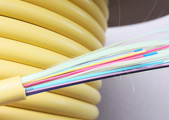 Flexible Vollader-Optikverteilungs-Kabel-orange Innenfarbe in mehreren Betriebsarten