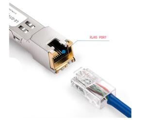 10 100 1000 Transceiver BASE-T Kupfer-100M RJ45 SFP
