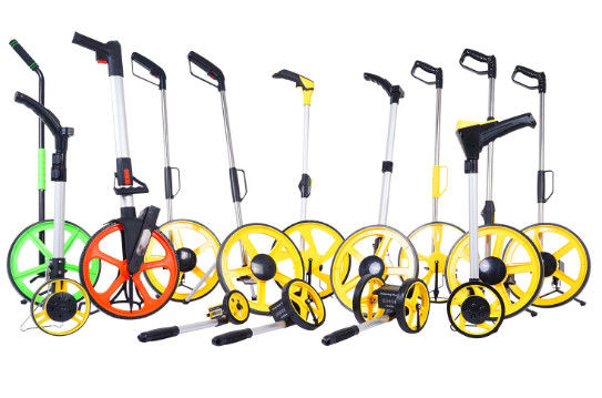 Elektronischer Zähler/drücken gehendes messendes Rad der mechanischen Entfernungsmesserhandradmaßentfernungsmesser-Straße von Hand ein