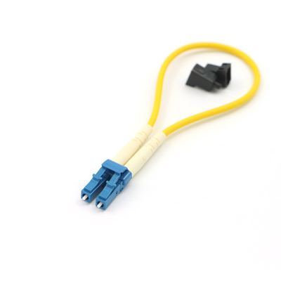 Lc-Duplex PVC-Einmodenfaser-Loopback-Modul-Kabel für Data Center