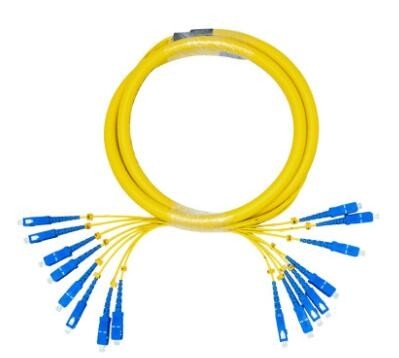 Lc-Sc-FC St. 2.0mm Singlemode Niederlassungs-Kabel des Monomode--Verbindungskabel-24 C aus optischen Fasern