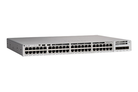 Cisco - Ethernet-Anschlüsse des Katalysator-9200l L3 des Schalter-48 u. 4 Gigabit SFP-Uplink-Häfen (c9200l-48t-4g-a)