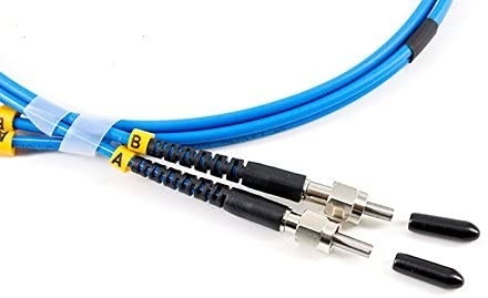 Faser-Flecken-Kabel PVCs SMA FTTH blaue gepanzerte Simplexinspektion 30mm duplex industriell