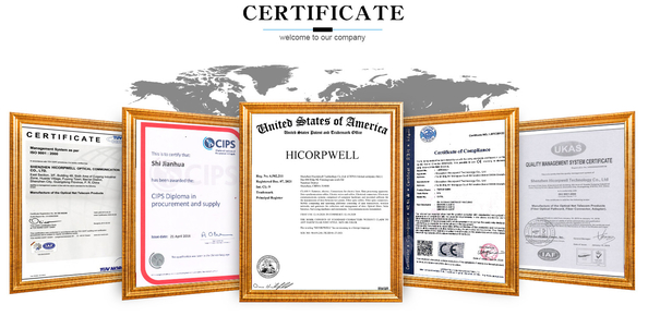 China Shenzhen Hicorpwell Technology Co., Ltd zertifizierungen